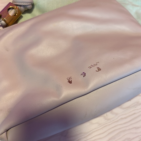 Off-white slider zipper pouch - Picture 2 of 7